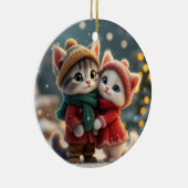 🎄Tom & Luna’s Adventures – 2025 クリスマスエディション セラミックオーナメント (右)