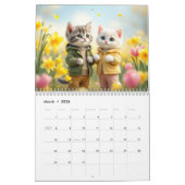 Tom & Luna’s Adventures™ – 2026 Cozy Seasons Calen カレンダー (3月 2026)