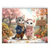 Tom & Luna’s Adventures™ – 2026 Cozy Seasons Calen カレンダー (カバー)