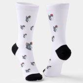 Tom & Luna’s Adventures™ Christmas Logo Crew Socks ソックス (傾斜あり)