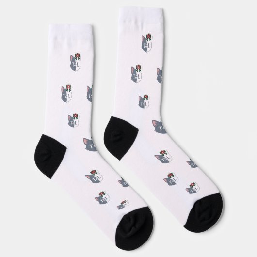 Tom & Luna’s Adventures™ Christmas Logo Crew Socks ソックス (右)