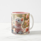 Tom & Luna’s Adventures – Cozy Companions Mug ツートーンマグカップ (正面右)