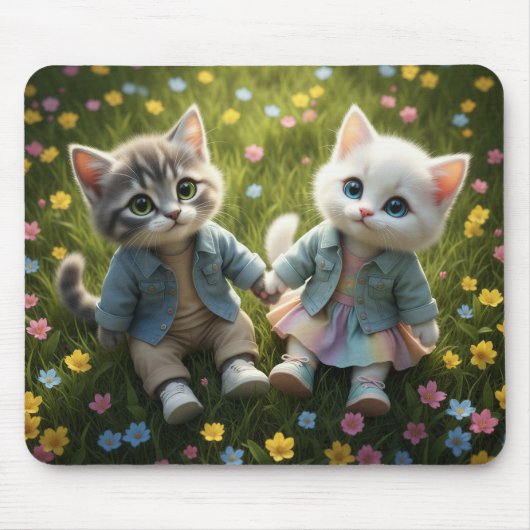 Tom & Luna Spring Mousepad マウスパッド (正面)