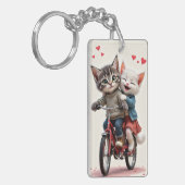 Tom & Luna Valentine Bike Keychain キーホルダー (正面左)