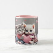 Tom & Luna – Valentine Cuddle Mug マグカップ (中央)