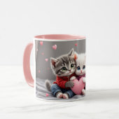 Tom & Luna – Valentine Cuddle Mug マグカップ (正面左)