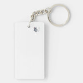 Tom & Luna Valentine Keychain | Cute Couple Cat Ke キーホルダー (裏面)