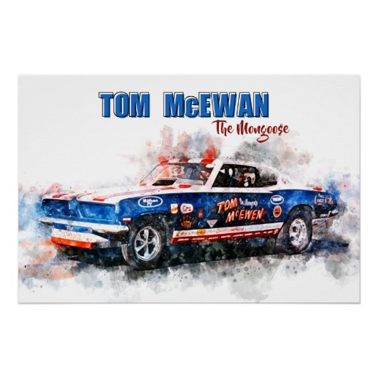 Tom McEwen The Mongoose ポスター (正面)