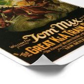 Tom Mix 素晴らし K&A列車強盗ポスター ポスター (角)