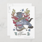Tom Mouse Killer Tattoo 2 ポストカード (正面/裏面)