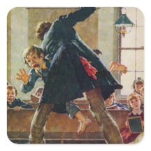 Tom Sawyer - Schoolmaster wipping