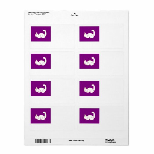 Tom Shipping Labels ラベル (フルシート)
