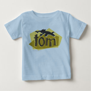 Tom Silhouette Logo ベビーTシャツ
