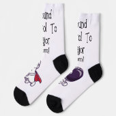 Tom Socksへのグラウンドコ専攻のントコントロール ソックス (左)