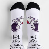 Tom Socksへのグラウンドコ専攻のントコントロール ソックス (上部)