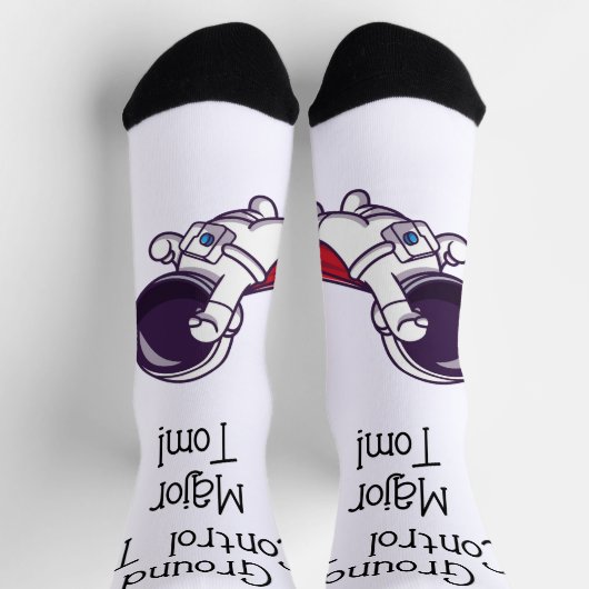 Tom Socksへのグラウンドコ専攻のントコントロール ソックス (上部)