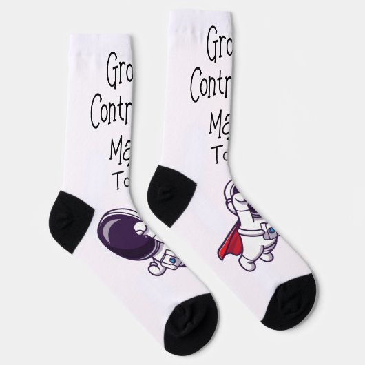 Tom Socksへのグラウンドコ専攻のントコントロール ソックス (右)