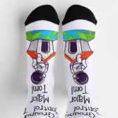 Tom Socksへのグラウンドコ専攻のントコントロール ソックス (上部)