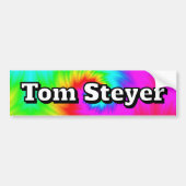 Tom Steyer ( 文字を変えてね )  バンパーステッカー (正面)