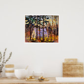 Tom Thomson – カヌー湖アーティストキャンプ ポスター (キッチン)