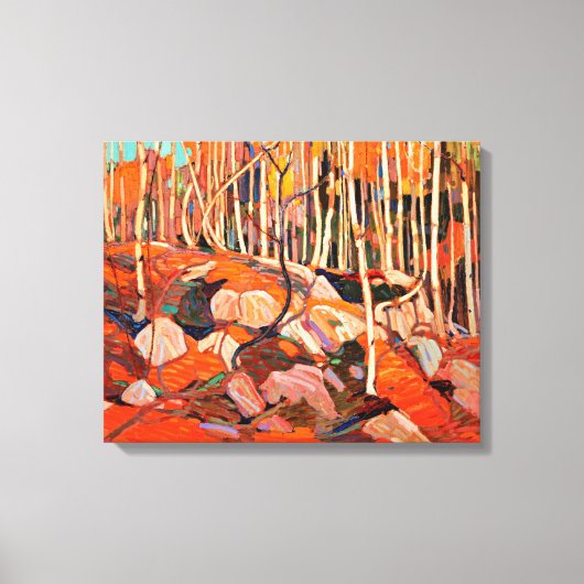 Tom Thomson – ザ樺の木グローブ，秋 キャンバスプリント (正面)