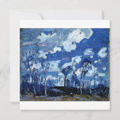 Tom Thomson – ノクターン， The樺の木 カード (正面)
