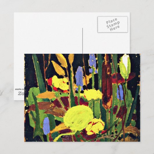 Tom Thomson – 水花 – 1915 ポストカード (正面/裏面)