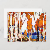 Tom Thomson – 装飾風景 (正面/裏面)