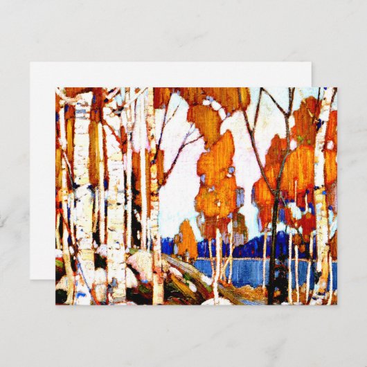 Tom Thomson – 装飾風景 (正面/裏面)