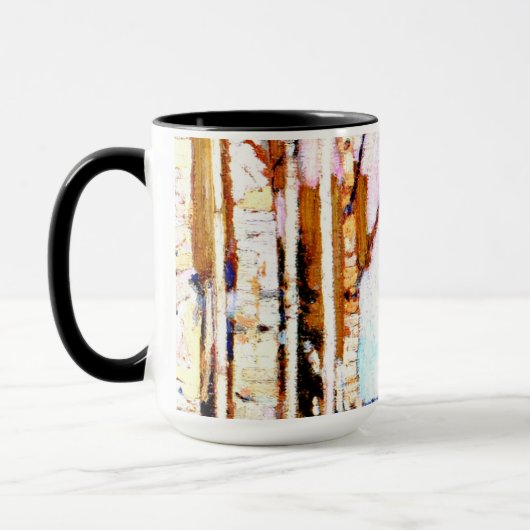 Tom Thomson – 装飾風景 マグカップ (左)