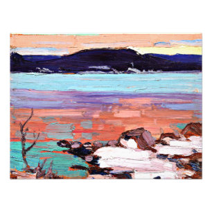 Tom Thomson – 雪のある風景 フォトプリント