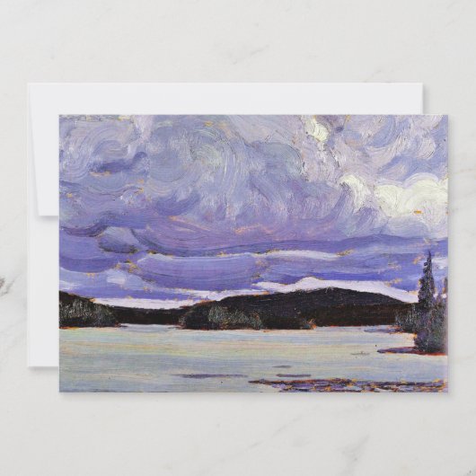 Tom Thomson - Canoe Lake, Spring (正面)