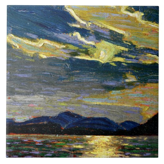 Tom Thomson - Hot Summer Moonlight タイル (正面)
