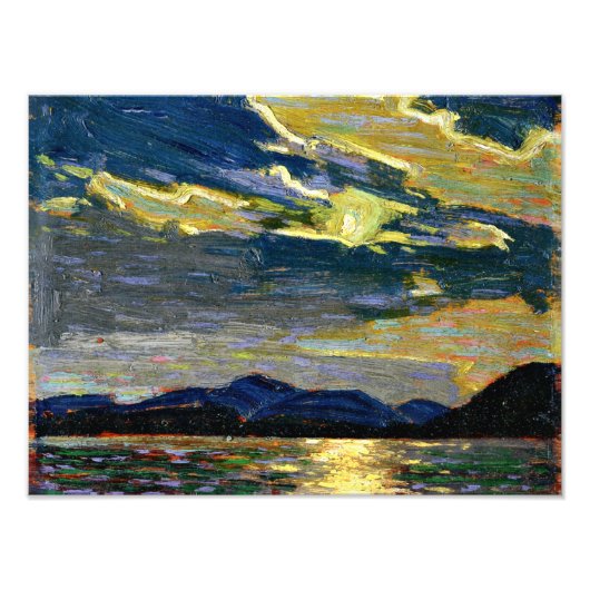 Tom Thomson - Hot Summer Moonlight フォトプリント (正面)