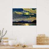 Tom Thomson - Hot Summer Moonlight ポスター (キッチン)