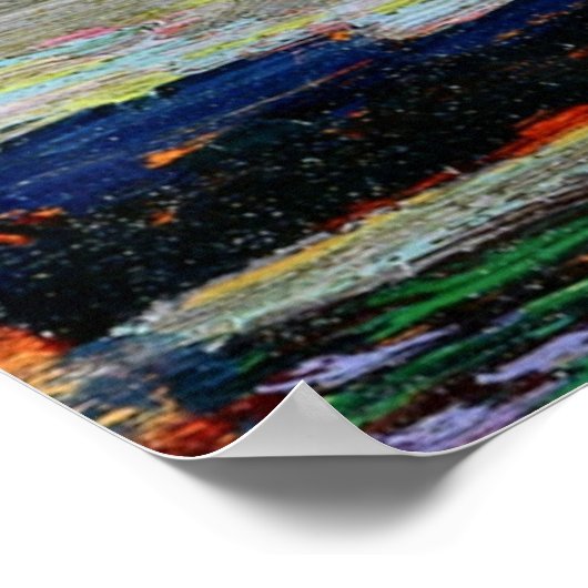 Tom Thomson - Hot Summer Moonlight ポスター (角)