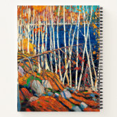 Tom Thomson - In the Northland, ノートブック (裏面)