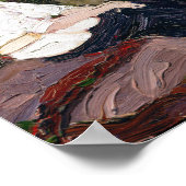 Tom Thomson Painting Lovely Canadian Lady Figure ポスター (角)