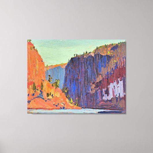 Tom Thomson - Petawawa Gorges キャンバスプリント (正面)