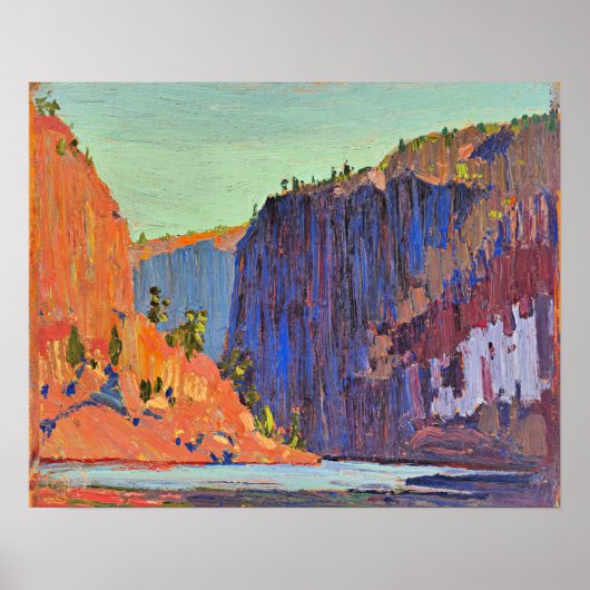 Tom Thomson - Petawawa Gorges ポスター (正面)