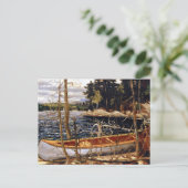 Tom Thomson - The Canoe ポストカード (スタンド正面)