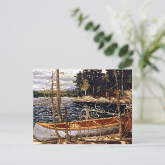 Tom Thomson - The Canoe ポストカード (スタンド正面)