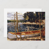 Tom Thomson - The Canoe ポストカード (正面/裏面)