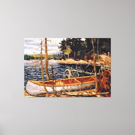 Tom Thomson - The Canoe Canvas Print キャンバスプリント (正面)