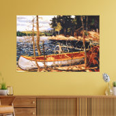 Tom Thomson - The Canoe Canvas Print キャンバスプリント (インサイチュ (リビング))