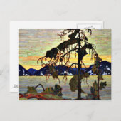 Tom Thomson - The Jack Pine ポストカード (正面/裏面)