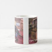 Tom Turkey, der Sheriff - stark und originell コーヒーマグカップ (中央)