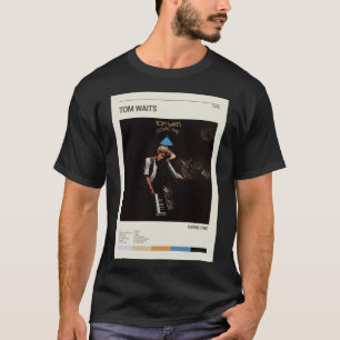 TOM WAITS BAND CLOSING TIME ALBUM Cover TOM WAITS Tシャツ