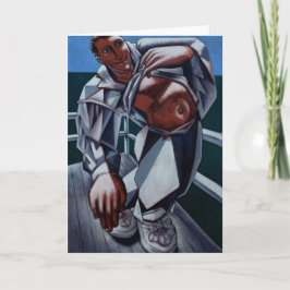 Tom X "ビーチBums"ノートカード ノートカード