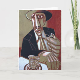 Tom X "The Pipe Smoker"ノートカード ノートカード